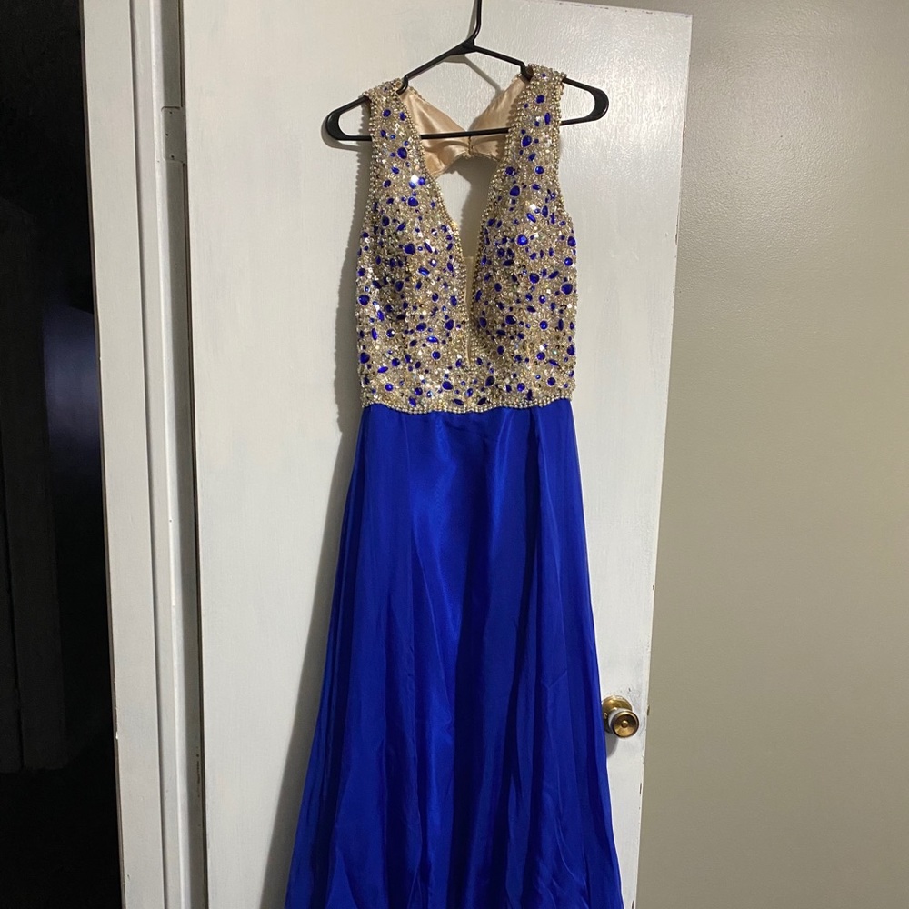 Royal Blue size 8 prom dress